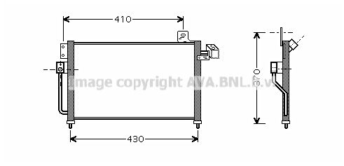 AVA QUALITY COOLING kondensatorius, oro kondicionierius MZ5195